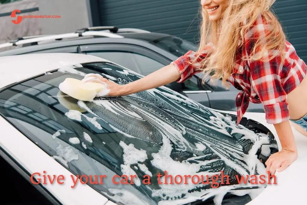 Give your car a thorough wash